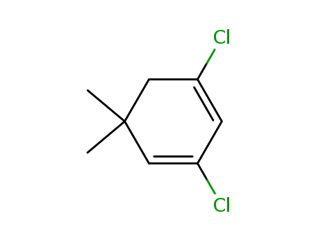 Molecular Structure of 51238-67-6 (1,3-dichloro-5,5-dimethyl-cyclohexa-1,3-diene)