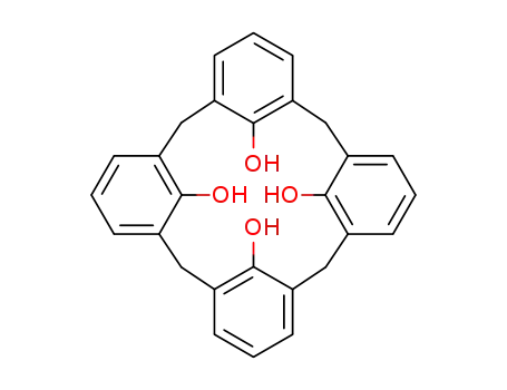 Molecular Structure of 248590-47-8 (25,26,27,28-tetrakis(hydroxy)calix[4]arene)