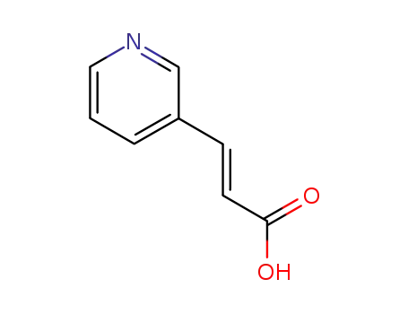 Molecular Structure of 19337-97-4 (3-(3-PYRIDYL)ACRYLIC ACID)