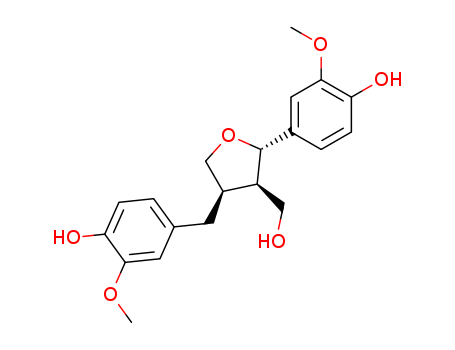 Tetrahydro-2-(4-hydroxy-3-methoxyphenyl)-4-((4-hydroxy-3-methoxyphenyl)methyl)-3-furanemethanol