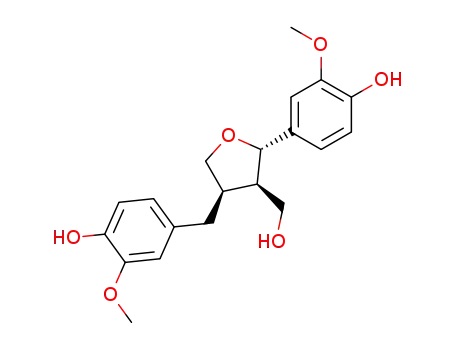 Tetrahydro-2-(4-hydroxy-3-methoxyphenyl)-4-((4-hydroxy-3-methoxyphenyl)methyl)-3-furanemethanol
