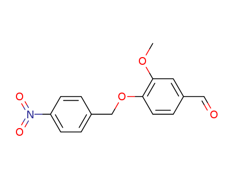 3-methoxy-4-(p-nitrobenzyloxy)benzaldehyde  CAS NO.81307-09-7