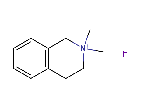 Isoquinolinium,1,2,3,4-tetrahydro-2,2-dimethyl-, iodide (1:1) cas  1637-45-2