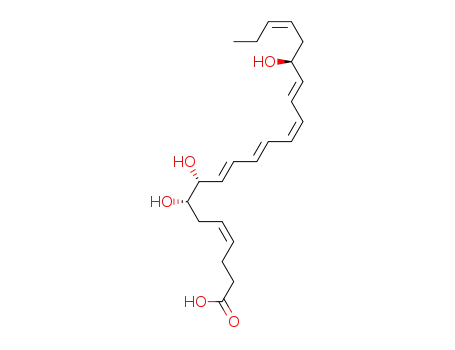 7,8,17-Trihydroxydocosa-4,9,11,13,15,19-hexaenoic acid