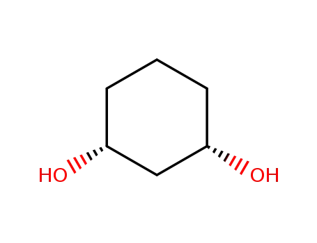 Molecular Structure of 823-18-7 (Cyclohexane-1,3-diol)