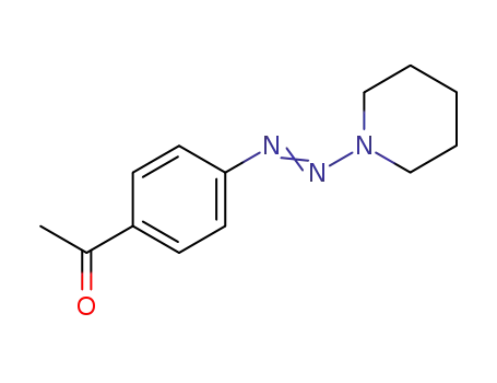 N-(4-acetylphenylazo)piperidine