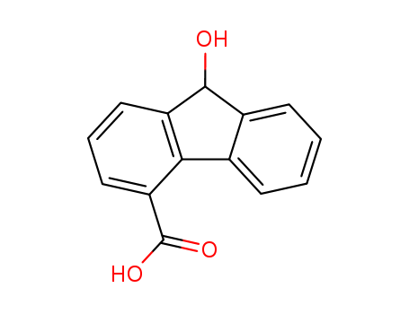 9H-Fluorene-4-carboxylicacid, 9-hydroxy- cas  7071-85-4