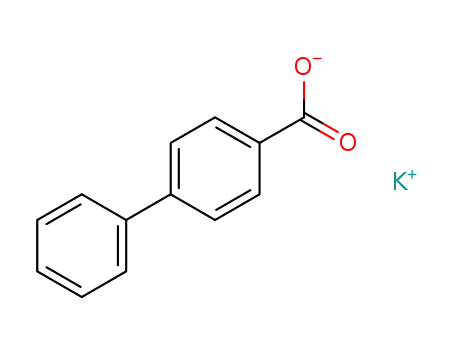 Molecular Structure of 62698-50-4 (POTASSIUM 4-BIPHENYLCARBOXYLATE)