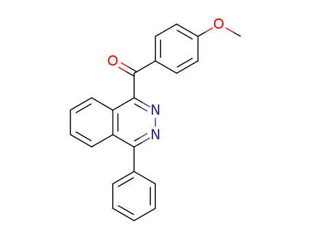 Molecular Structure of 204520-35-4 ((4-Methoxy-phenyl)-(4-phenyl-phthalazin-1-yl)-methanone)
