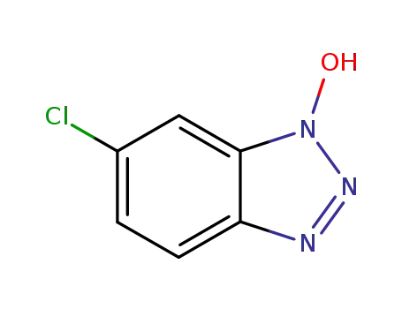 Molecular Structure of 26198-19-6 (6-Chloro-1-hydroxibenzotriazol)