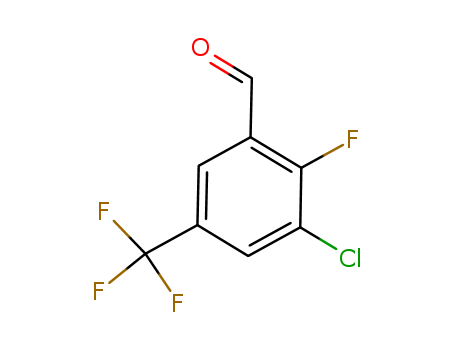 3-chloro-2-fluoro-5-(trifluoromethyl)benzaldehyde cas no. 261763-02-4 98%