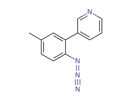 Molecular Structure of 1296770-62-1 (3-(2-azido-5-methylphenyl)pyridine)