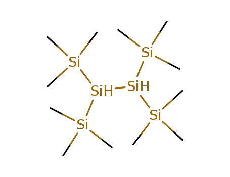 Molecular Structure of 197305-30-9 (1,1,1,2,2,2-hexakis(trimethylsilyl)disilane)