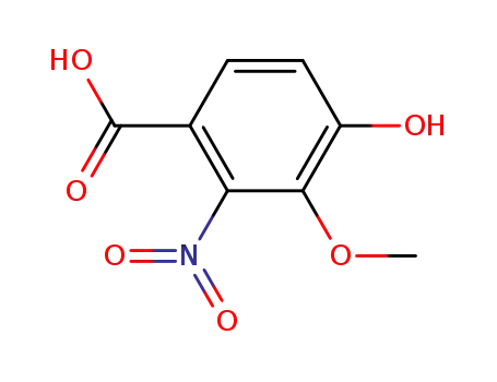 4-hydroxy-3-methoxy-2-nitro-benzoic acid