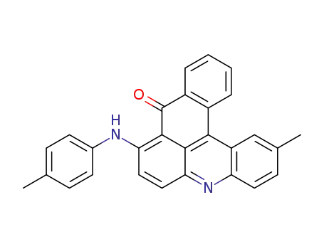 Molecular Structure of 7628-56-0 (8-(p-Toluidino)-2-methylceramidonine)