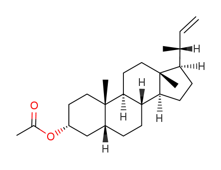 24-nor-5β-chol-22-en-3α-yl acetate