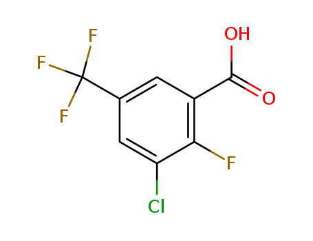 3-chloro-2-fluoro-5-(trifluoromethyl)benzoic acid  CAS NO.129931-45-9