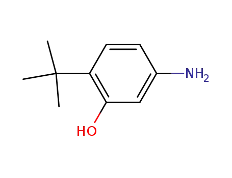 Molecular Structure of 873055-35-7 (5-amino-2-tert-butylphenol)