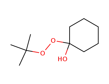 Molecular Structure of 25813-15-4 (1-tert-butylperoxycylohexanol)