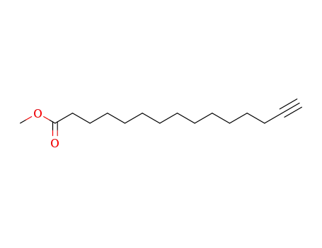 Molecular Structure of 56909-04-7 (14-Pentadecynoic acid methyl ester)