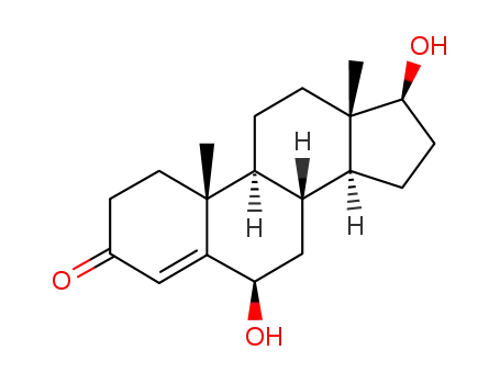 Molecular Structure of 2944-87-8 (6alpha-Hydroxytestosterone)