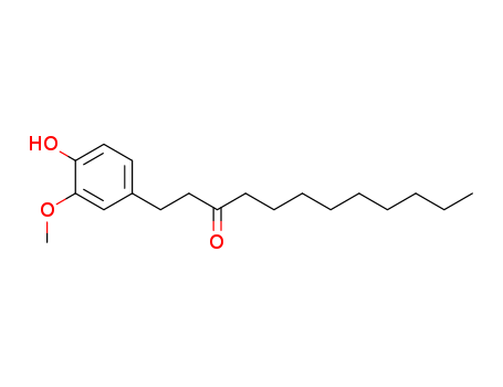 3-Dodecanone,1-(4-hydroxy-3-methoxyphenyl)-