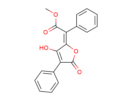 Benzeneacetic acid, a-(3-hydroxy-5-oxo-4-phenyl-2(5H)-furanylidene)-,methyl ester, (aE)-