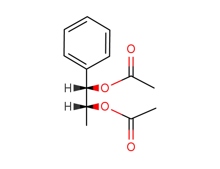 Molecular Structure of 21145-69-7 ((1RS,2SR)-1-phenylpropane-1,2-diyl diacetate)