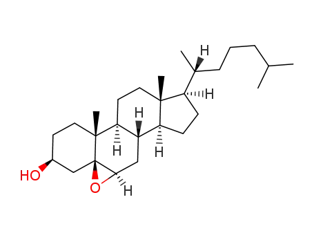 Molecular Structure of 4025-59-6 (5BETA,6BETA-EPOXYCHOLESTAN-3BETA-OL)