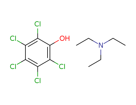 Phenol, pentachloro-, compd. with N,N-diethylethanamine (1:1)
