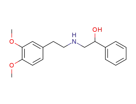Benzenemethanol, a-[[[2-(3,4-dimethoxyphenyl)ethyl]amino]methyl]-