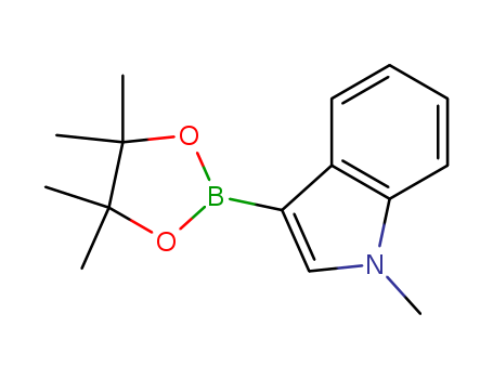 1-METHYL-3-(4,4,5,5-TETRAMETHYL-1,3,2-DIOXABOROLAN-2-YL)-1H-INDOLE