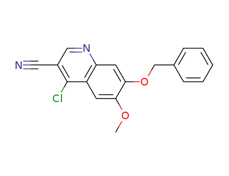 7-(benzyloxy)-4-chloro-6-Methoxyquinoline-3-carbonitrile