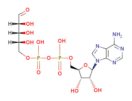 [(2R,3S,4R,5R)-5-(6-aminopurin-9-yl)-3,4-dihydroxyoxolan-2-yl]methyl[hydroxy-[(2R,3R,4R)-2,3,4-trihydroxy-5-oxopentoxy]phosphoryl] hydrogenphosphate