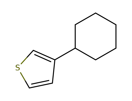 Molecular Structure of 120659-34-9 (3-CYCLOHEXYLTHIOPHENE)