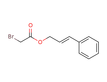 Acetic acid, bromo-, 3-phenyl-2-propenyl ester, (E)-