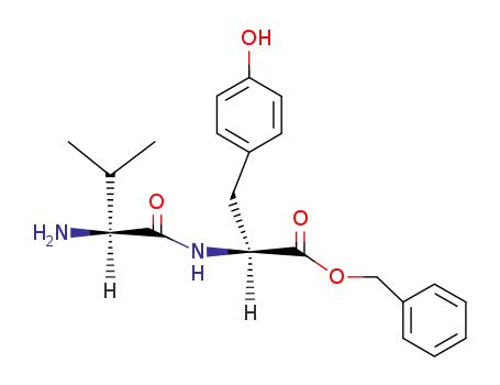 Molecular Structure of 80621-99-4 (H-Val-Tyr-OBzl)