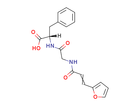 L-Phenylalanine, N-[N-[3-(2-furanyl)-1-oxo-2-propenyl]glycyl]-