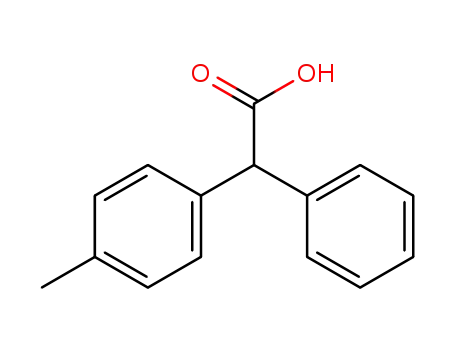 Molecular Structure of 1882-56-0 (Phenyl(p-tolyl)acetic acid)