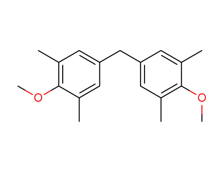 Molecular Structure of 16271-22-0 (4,4'-Dimethoxy-3,3',5,5'-tetramethyldiphenylmethane)