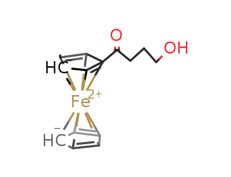 Molecular Structure of 153125-32-7 (4-hydroxy-1-ferrocenylbutan-1-one)