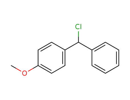 Benzene, 1-(chlorophenylmethyl)-4-methoxy-