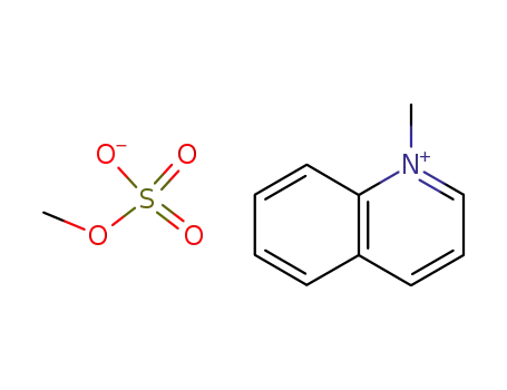 Molecular Structure of 38746-10-0 (1-METHYLQUINOLIUM METHYL SULFATE)