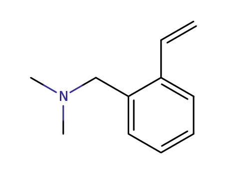 Molecular Structure of 22826-55-7 ((N,N-DiMethylaMinoMethyl)styrene)