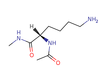 Hexanamide,2-(acetylamino)-6-amino-N-methyl-, (2S)-