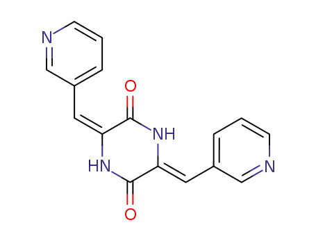 3,6-bis-[3]pyridylmethylene-piperazine-2,5-dione