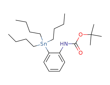 Carbamic acid, [2-(tributylstannyl)phenyl]-, 1,1-dimethylethyl ester