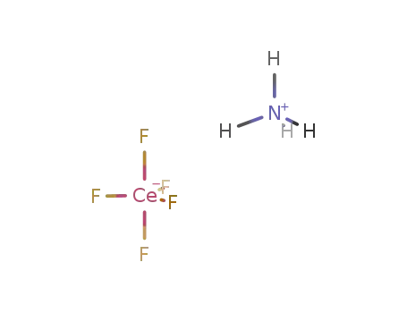 NH<sub>4</sub><sup>(1+)</sup>*CeF<sub>5</sub><sup>(1-)</sup>=NH<sub>4</sub>CeF<sub>5</sub>