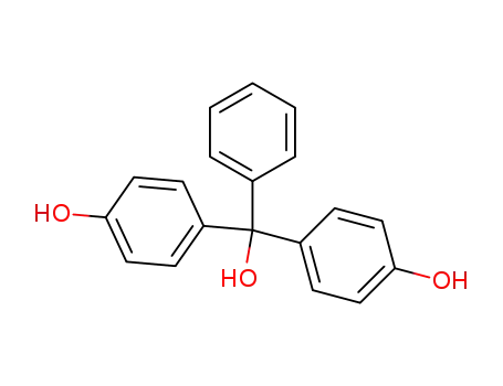 Molecular Structure of 664-35-7 (Hydroxy-phenyl-bis-(4-hydroxy-phenyl)-methan)