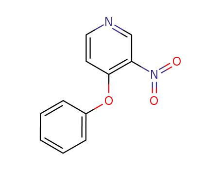 Molecular Structure of 132038-21-2 (3-nitro-4-phenoxypyridine)